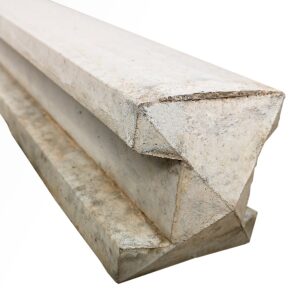 Slotted Concrete Fence Post 5ft x 4inch x 4inch