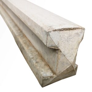 Slotted Concrete Fence Post 12ft x 5inch x 4inch